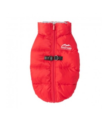 Fuzzyard eastercoast abrigo Rojo impermeable con Arnes